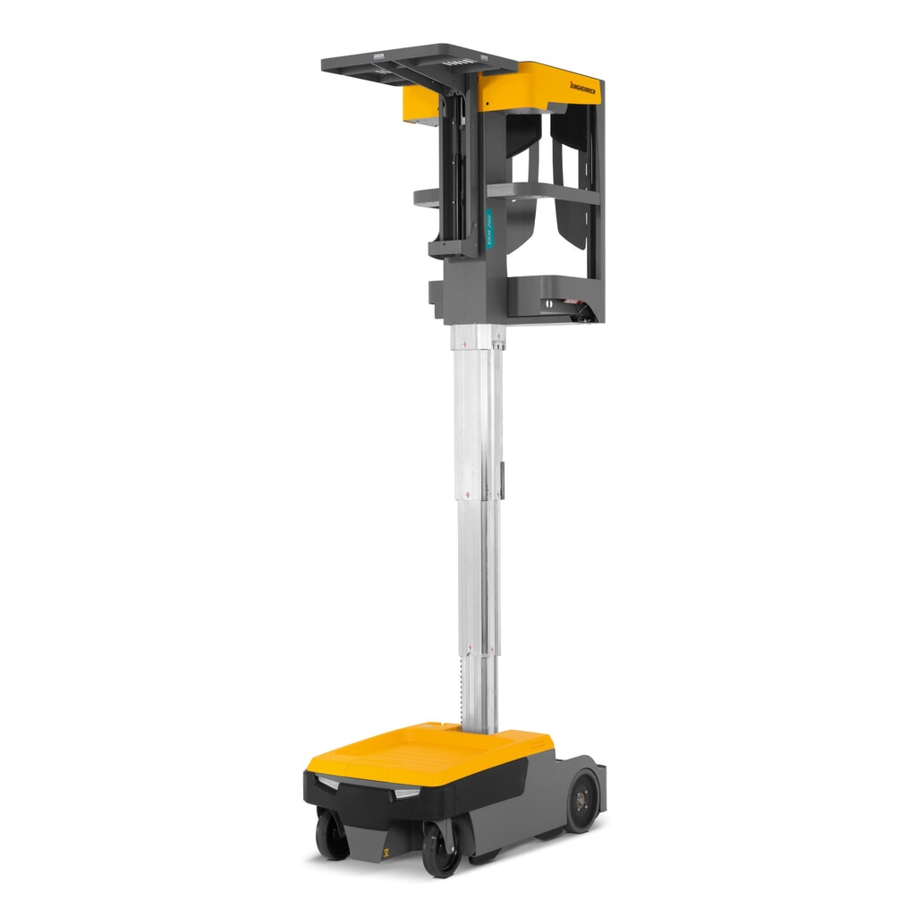 Chariot préparateur de commandes pour petites pièces Jungheinrich EKM 202, plateau électrique, verrouillage de porte N° de l'image du produit 9 : Chariot préparateur de commandes pour petites pièces Jungheinrich EKM 202, plateau électrique, verrouillage de porte