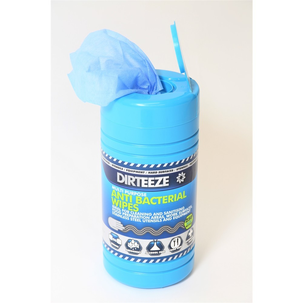 N° de l'image du produit 2 : Chiffons antibactériens, 8 boîtes de 250 chiffons