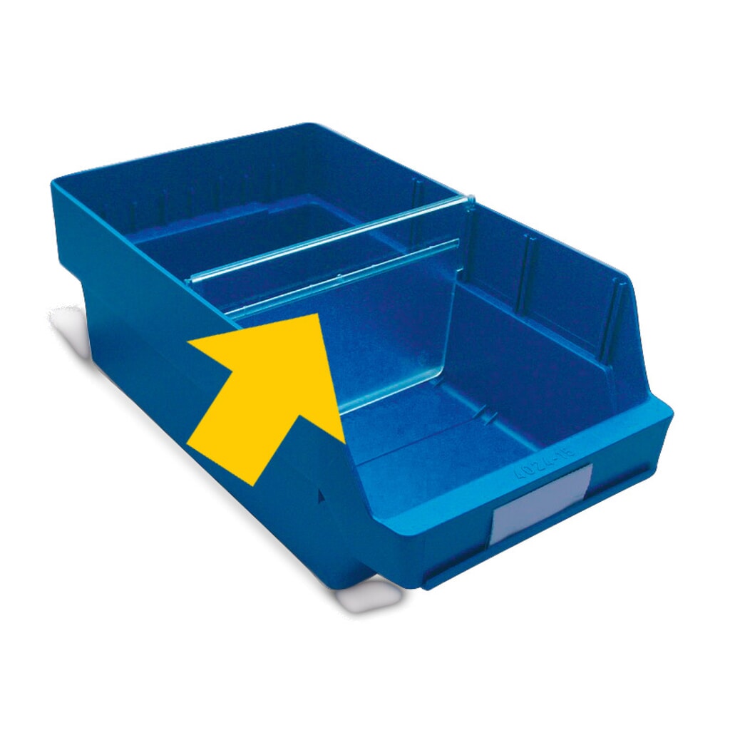 Illustration du produit: Cloisons de séparation pour bacs à bec XXL, l x H 240 x 150 mm