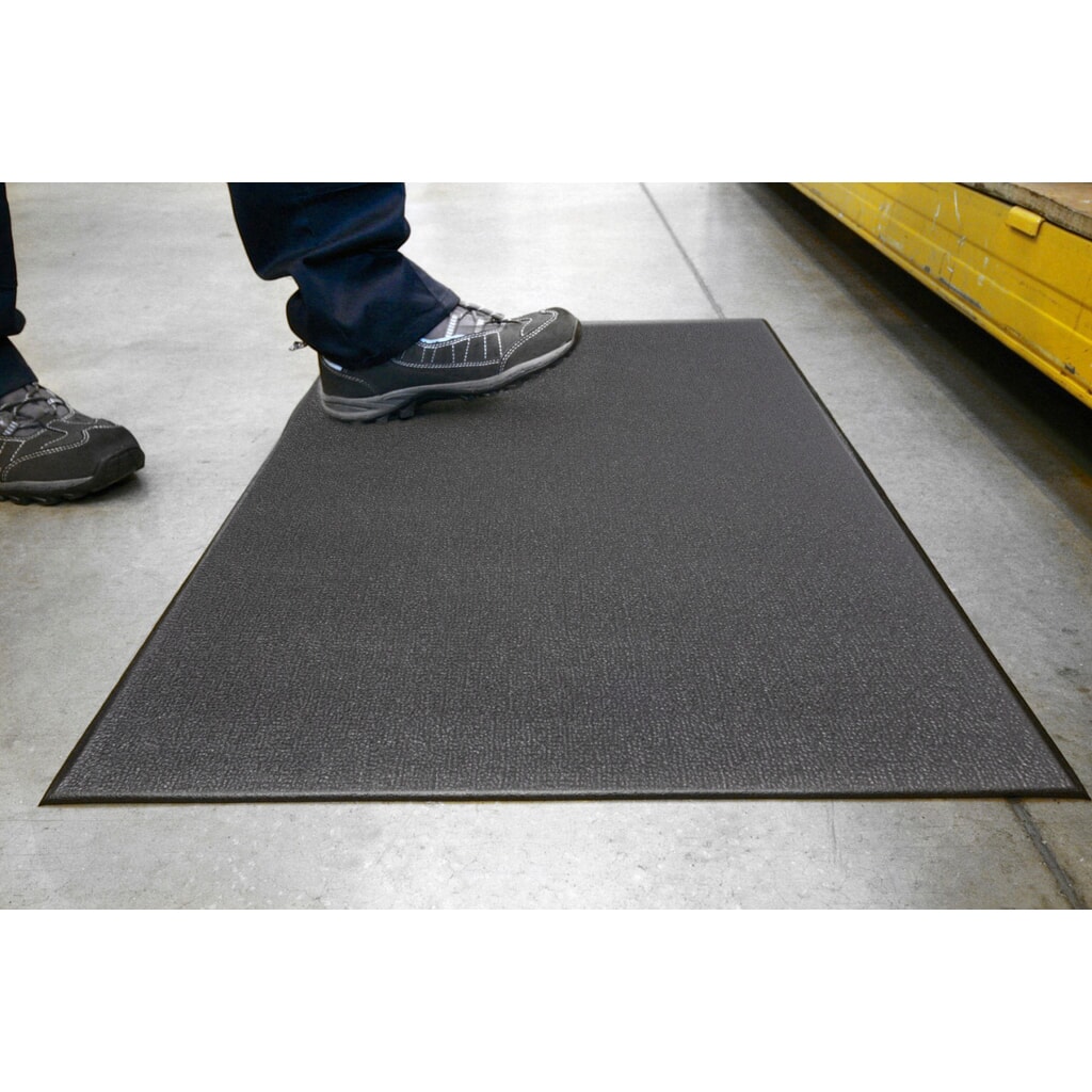 Tapis anti-fatigue COBA Orthomat® ReGen100, monocouche, noir, l × L 600 x 900 mm Illustration du produit: Tapis anti-fatigue COBA Orthomat® ReGen100, monocouche, noir, l × L 600 x 900 mm