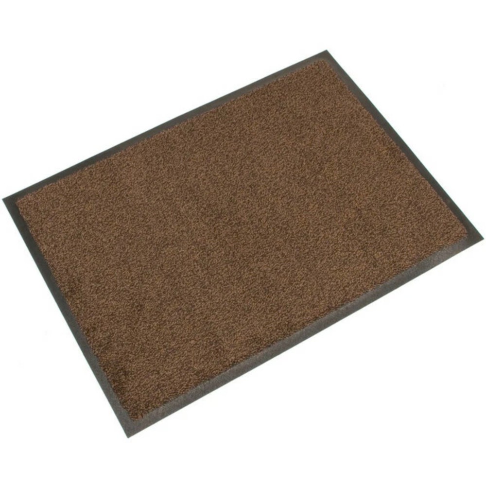 Numéro de l'image du produit 1: COBA Paillasson en nylon, lxP 600 x 850 mm, noir/marron