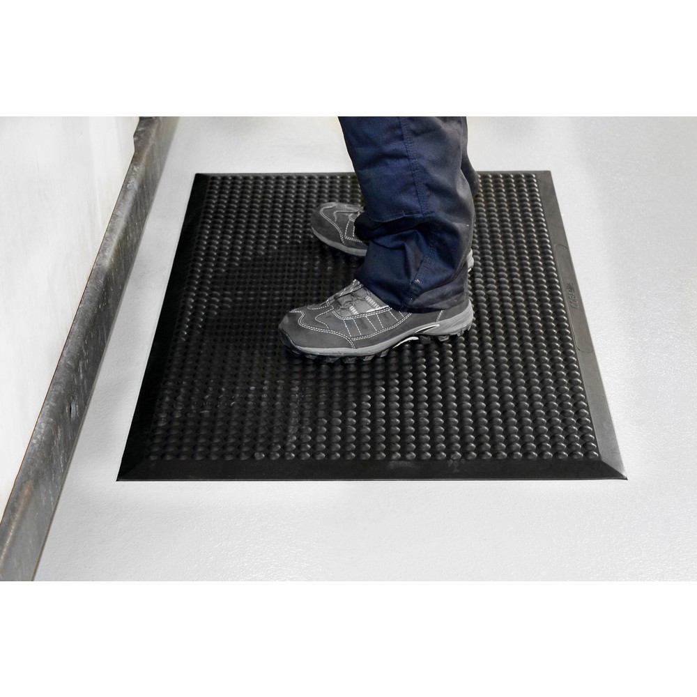 Numéro de l'image du produit 3: COBA Tapis anti-fatigue COBAelite® Bubble, lxP 600 x 900 mm, noir