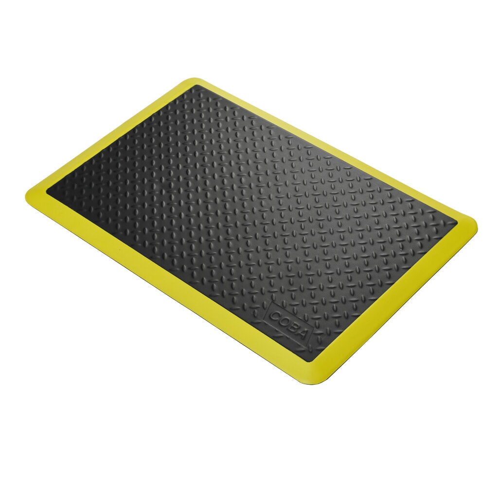 Illustration du produit: COBA Tapis anti-fatigue COBAelite® Diamond, lxP 600 x 900 mm, noir