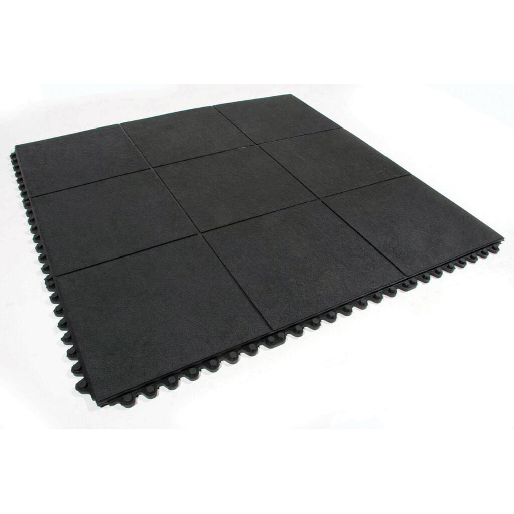 COBA Tapis anti-fatigue Fatigue Step Solid, nitrile, lxP 900 x 900 mm N° de l'image du produit 1 : COBA Tapis anti-fatigue Fatigue Step Solid, nitrile, lxP 900 x 900 mm