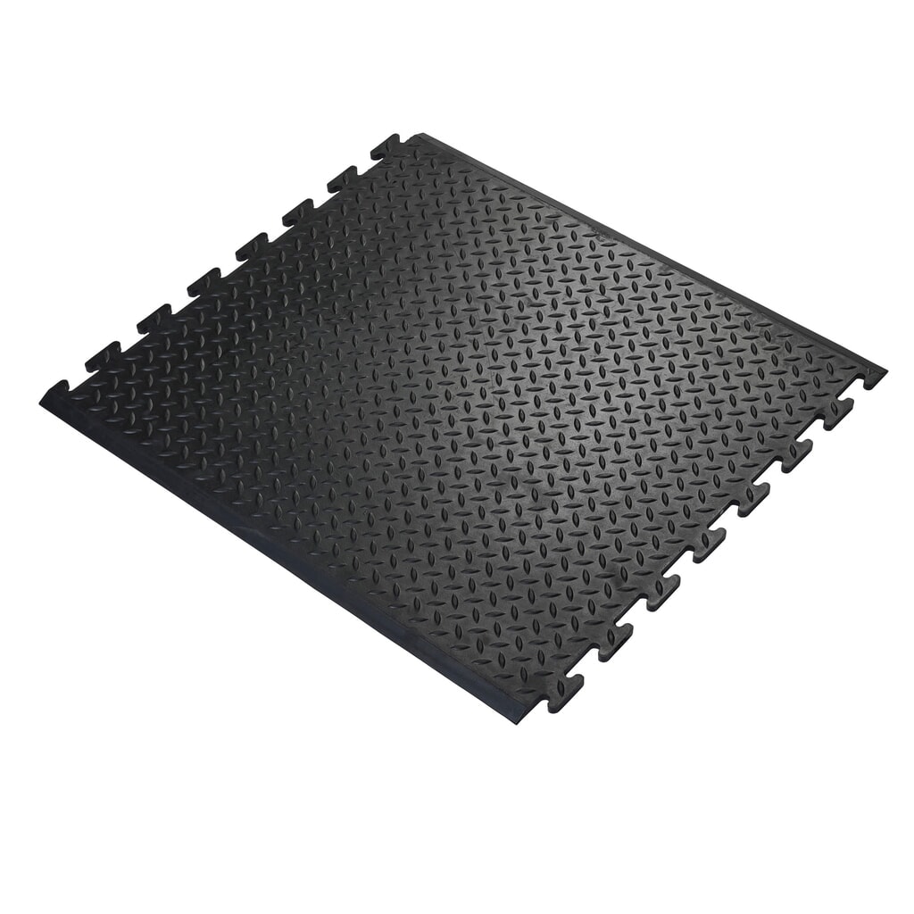 Illustration du produit: COBA Tapis de travail Comfort-Lok, pièce médiane, lxP 700 x 800 mm, noir