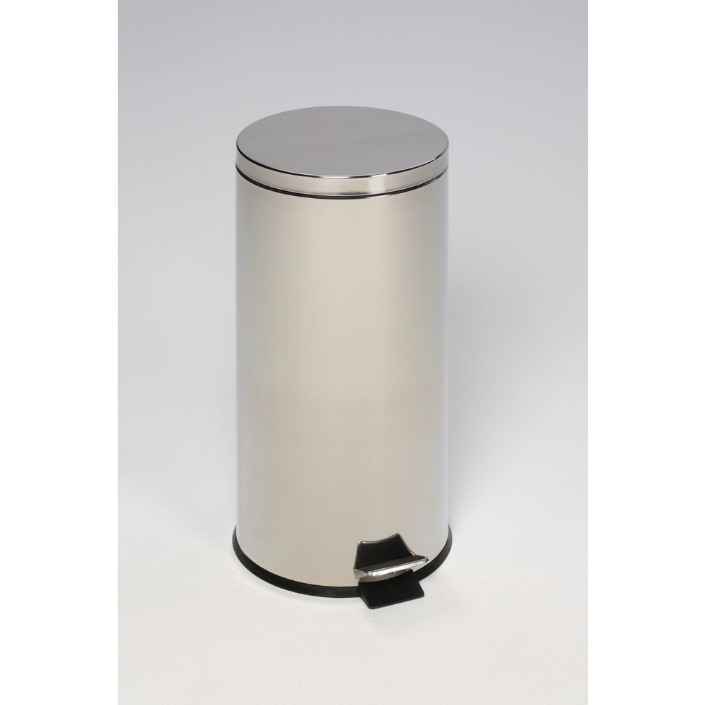 Numéro de l'image du produit 1: Collecteur de déchets à pédale VAR® 30 litres, acier inoxydable