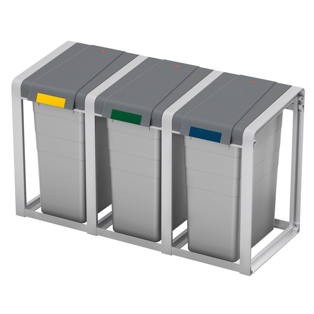 Numéro de l'image du produit 2: Collecteur de déchets Hailo ProfiLine Öko XL, 38 litres, module de base, mat