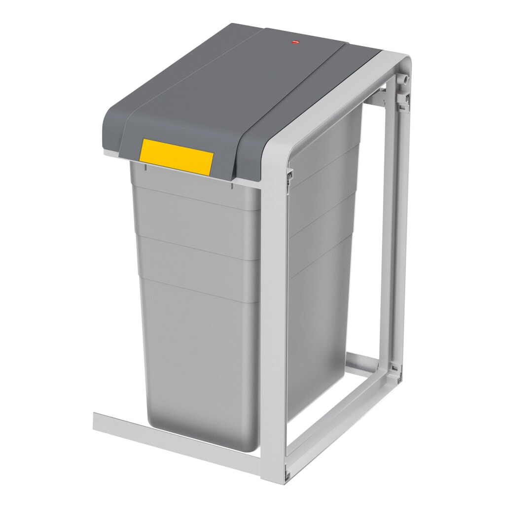 Collecteur de matériaux Hailo ProfiLine Öko XL, 38 litres, module d'extension, mat Illustration du produit: Collecteur de matériaux Hailo ProfiLine Öko XL, 38 litres, module d'extension, mat