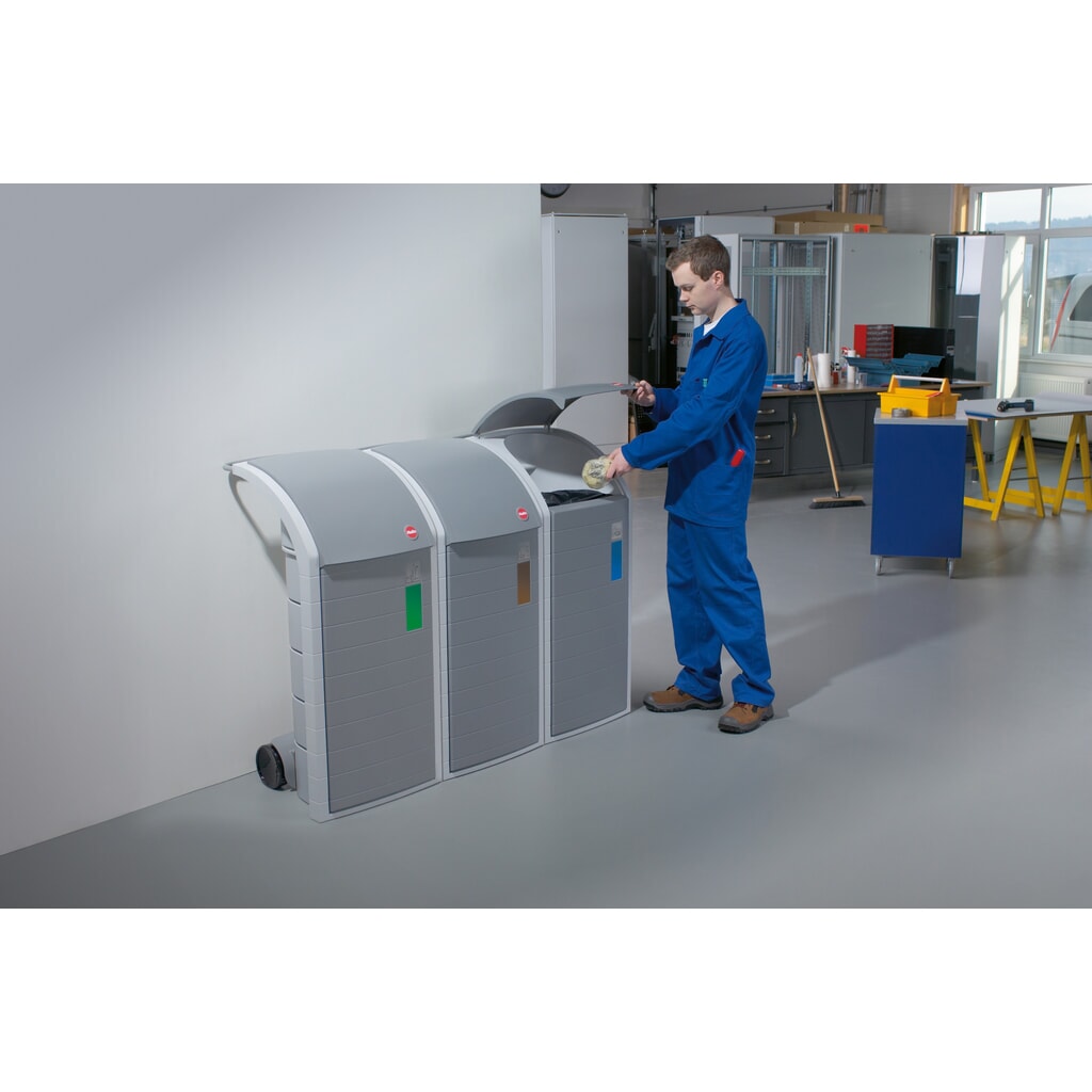 Collecteur de matériaux Hailo ProfiLine WSB Design XXXL, 120 litres N° de l'image du produit 5 : Collecteur de matériaux Hailo ProfiLine WSB Design XXXL, 120 litres
