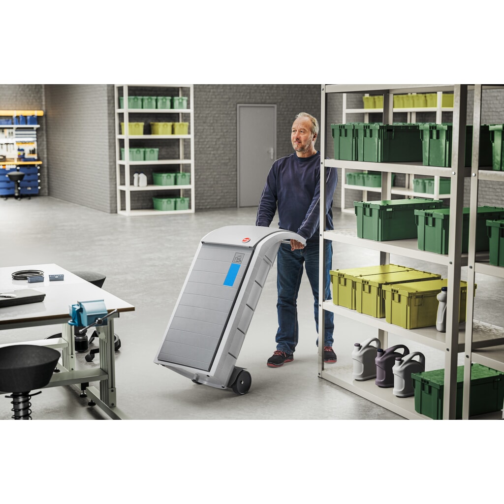 Collecteur de matériaux Hailo ProfiLine WSB Design XXXL, 120 litres N° de l'image du produit 6 : Collecteur de matériaux Hailo ProfiLine WSB Design XXXL, 120 litres