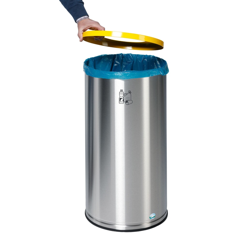 N° de l'image du produit 2 : Collecteur de matériaux VAR ® WS 70, 70 litres, picto matériaux