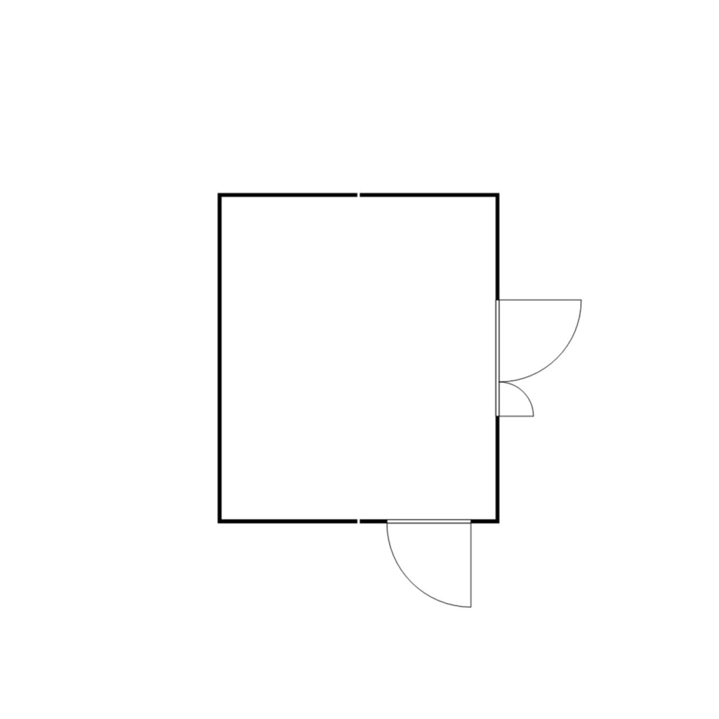 Combinaison de conteneur de matériaux FLADAFI®, démonté, 21 m², sans étagère, haut. x larg. x prof. 2 115 x 5 080 x 4 340 mm, porte à doubles battants (division asymétrique), centré sur la largeur, porte supplémentaire N° de l'image du produit 2 : Combinaison de conteneur de matériaux FLADAFI®, démonté, 21 m², sans étagère, haut. x larg. x prof. 2 115 x 5 080 x 4 340 mm, porte à doubles battants (division asymétrique), centré sur la largeur, porte supplémentaire