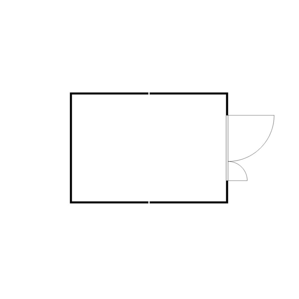 Combinaison de conteneur de matériaux FLADAFI®, isolé, 12 m², avec sol isolé, haut. x larg. x prof. 2 500 x 3 050 x 4 340 mm, porte à doubles battants (division asymétrique), au centre de la face avant N° de l'image du produit 2 : Combinaison de conteneur de matériaux FLADAFI®, isolé, 12 m², avec sol isolé, haut. x larg. x prof. 2 500 x 3 050 x 4 340 mm, porte à doubles battants (division asymétrique), au centre de la face avant