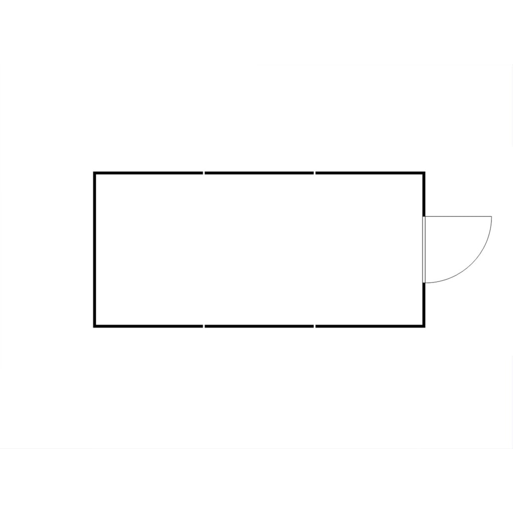 Combinaison de conteneur de matériaux FLADAFI®, isolé, 18 m², avec plancher en bois, haut. x larg. x prof. 2 405 x 3 050 x 6 520 mm, porte à un battant, centrée sur la face avant N° de l'image du produit 2 : Combinaison de conteneur de matériaux FLADAFI®, isolé, 18 m², avec plancher en bois, haut. x larg. x prof. 2 405 x 3 050 x 6 520 mm, porte à un battant, centrée sur la face avant