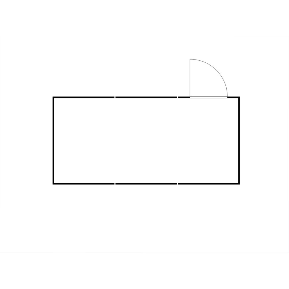 Numéro de l'image du produit 2: Combinaison de conteneurs pour substances dangereuses SAFE Tank 3000, ALG, galvanisés, prémontés, dimensions extérieures 3 350x6 520x2 300 mm, porte à un battant, au centre du module, surface de stockage 19 m²