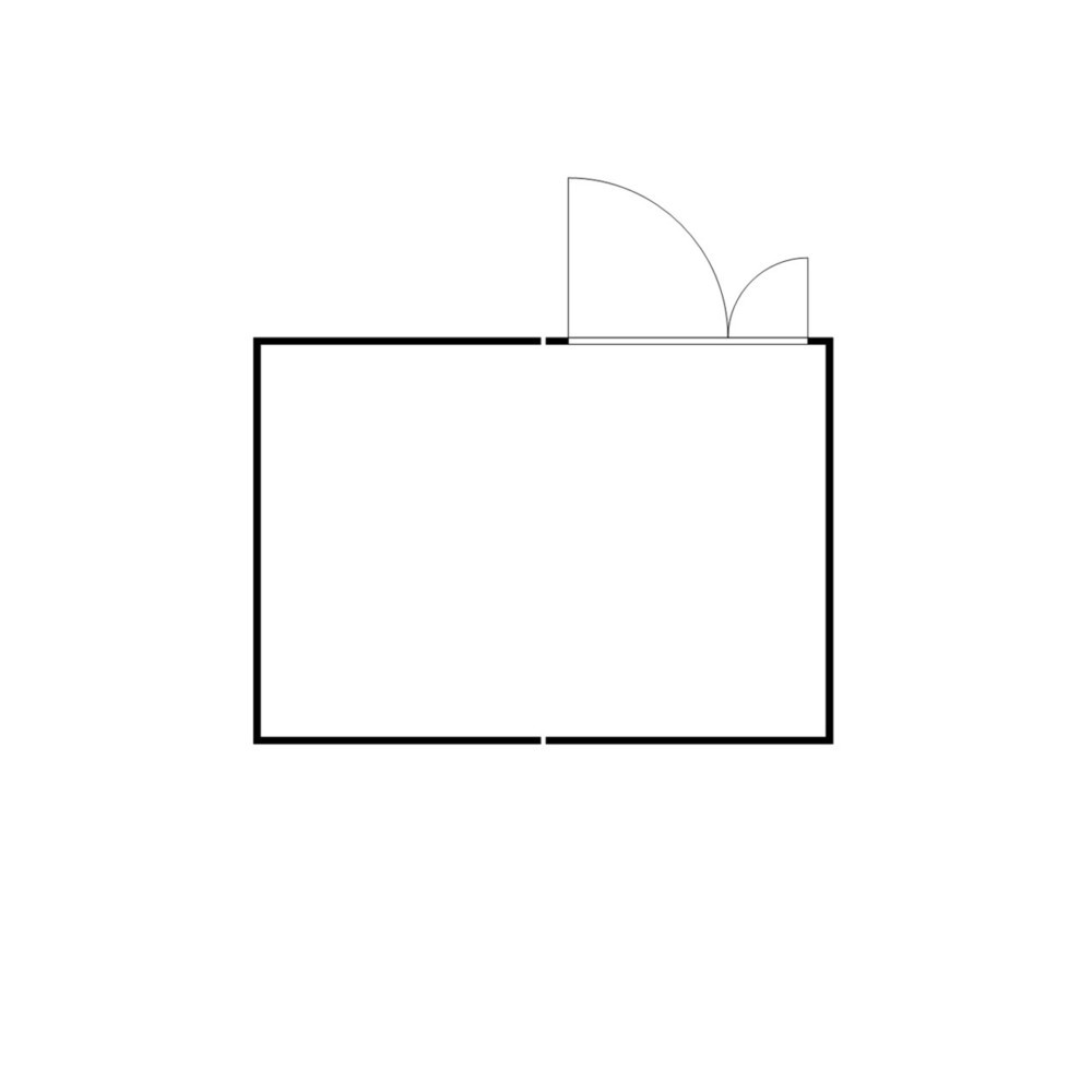 Numéro de l'image du produit 2: Combinaison de conteneurs pour substances dangereuses SAFE Tank 2000, PLG, galvanisés, prémontés, dimensions extérieures 3 050x4 340x2 310 mm, porte à doubles battants (division asymétrique), au centre du module, surface de stockage 12 m²