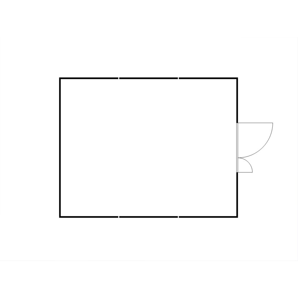Numéro de l'image du produit 2: Combinaison de conteneurs pour substances dangereuses SAFE Tank 5000, pour WGK 1-3, galvanisés, prémontés, dimensions extérieures 5 080x6 520x2 300 mm, porte à doubles battants (division asymétrique), au milieu du côté court, surface de