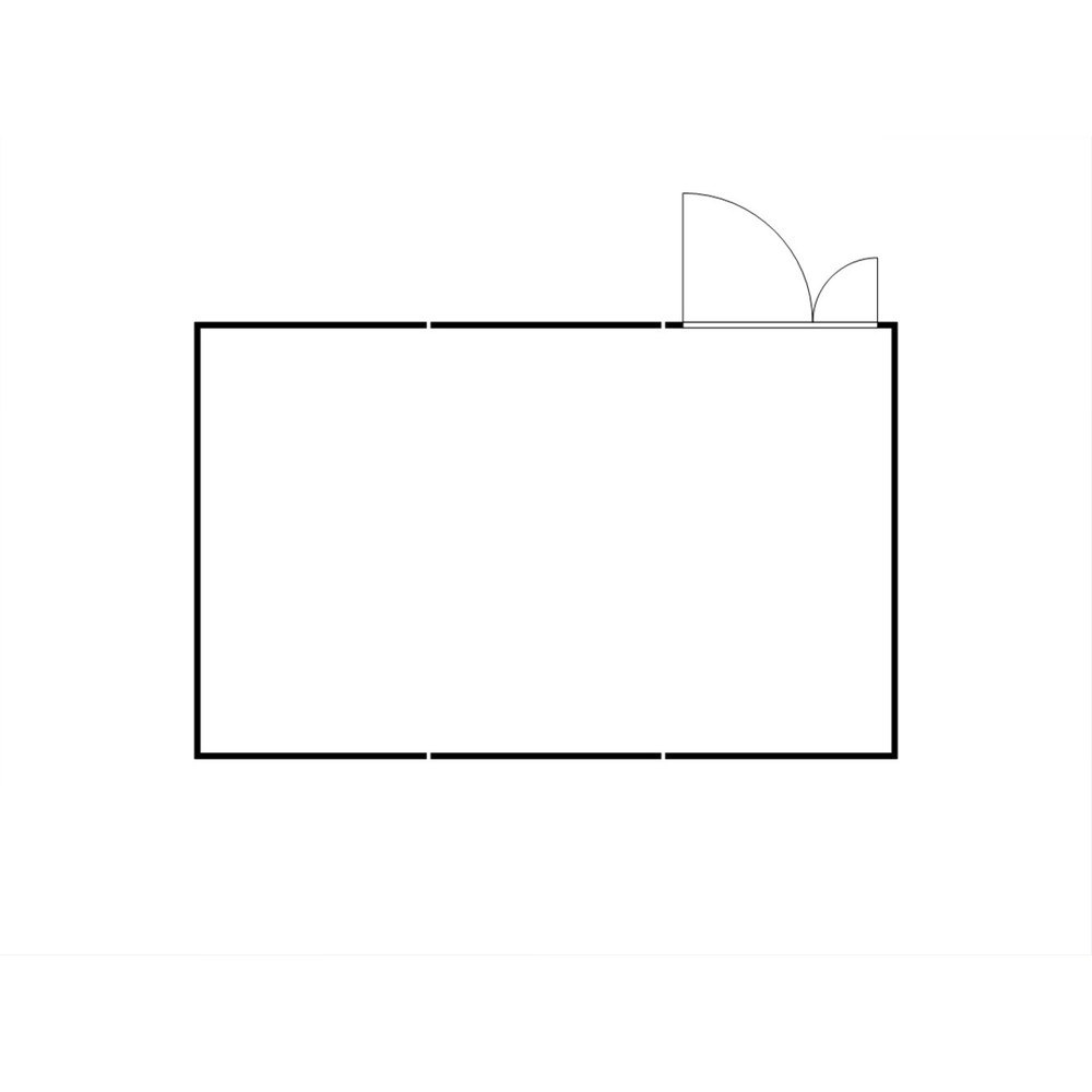 Numéro de l'image du produit 2: Combinaison de conteneurs pour substances dangereuses SAFE Tank 3500 WGK 1-3, isolés, prémontés, revêtement plastique RAL 9002, dimensions extérieures 4 050x6 520x2 510 mm, porte à doubles battants (division asymétrique), latéral dans le