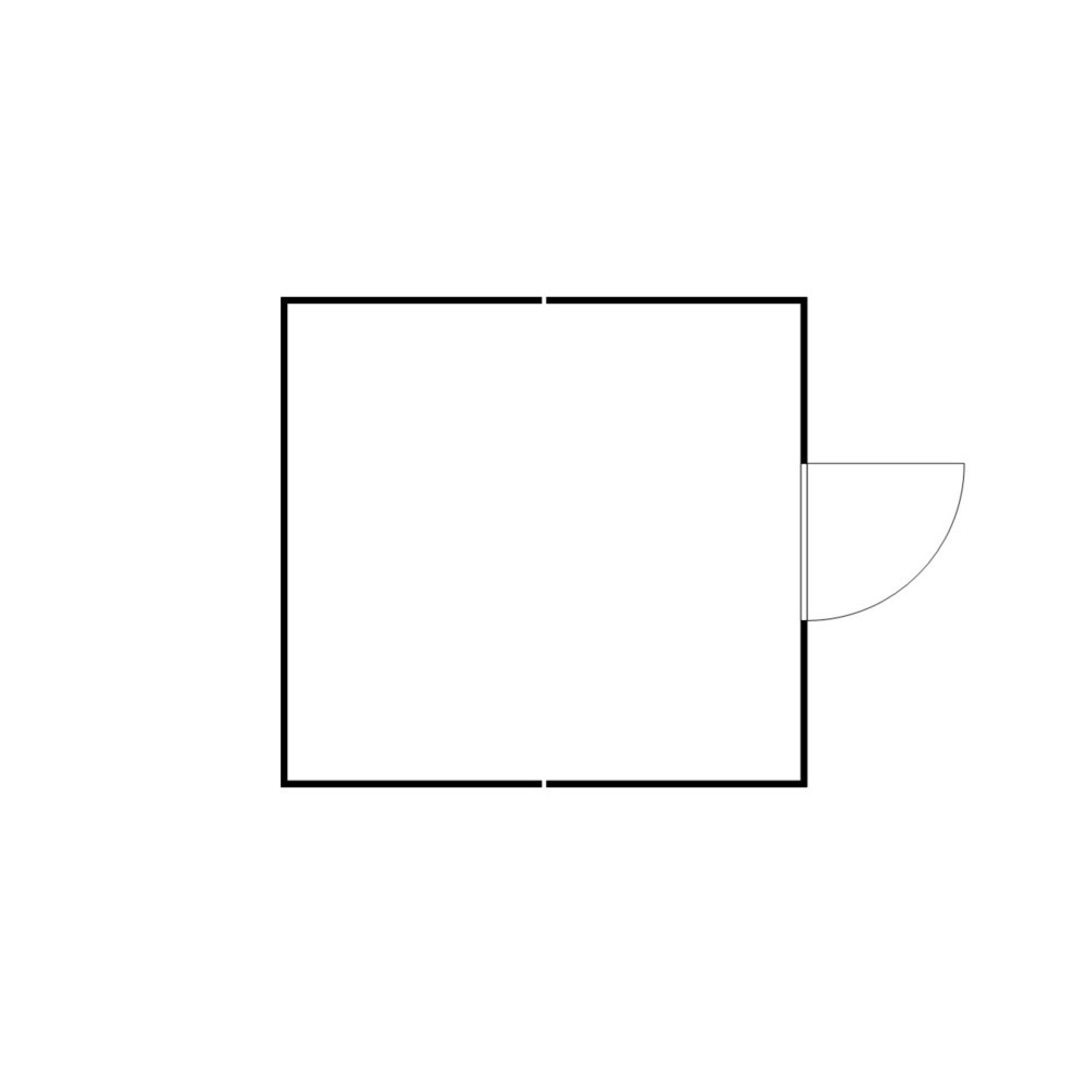 Numéro de l'image du produit 2: Combinaison de conteneurs pour substances dangereuses SAFE Tank 5000 WGK, isolés, prémontés, revêtement plastique RAL 9002, dimensions extérieures 4 050x4 340x2 510 mm, porte à un battant, au centre du côté avant, surface de stockage 16 m²