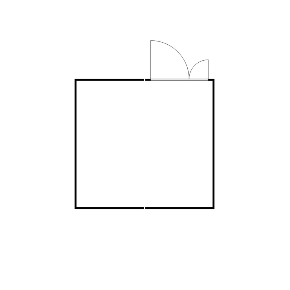 Numéro de l'image du produit 2: Combinaison de conteneurs pour substances dangereuses SAFE Tank 2500 WGK 1-3, isolés, prémontés, revêtement plastique RAL 9002, dimensions extérieures 4 050x4 340x2 510 mm, porte à doubles battants (division asymétrique), latéral dans le