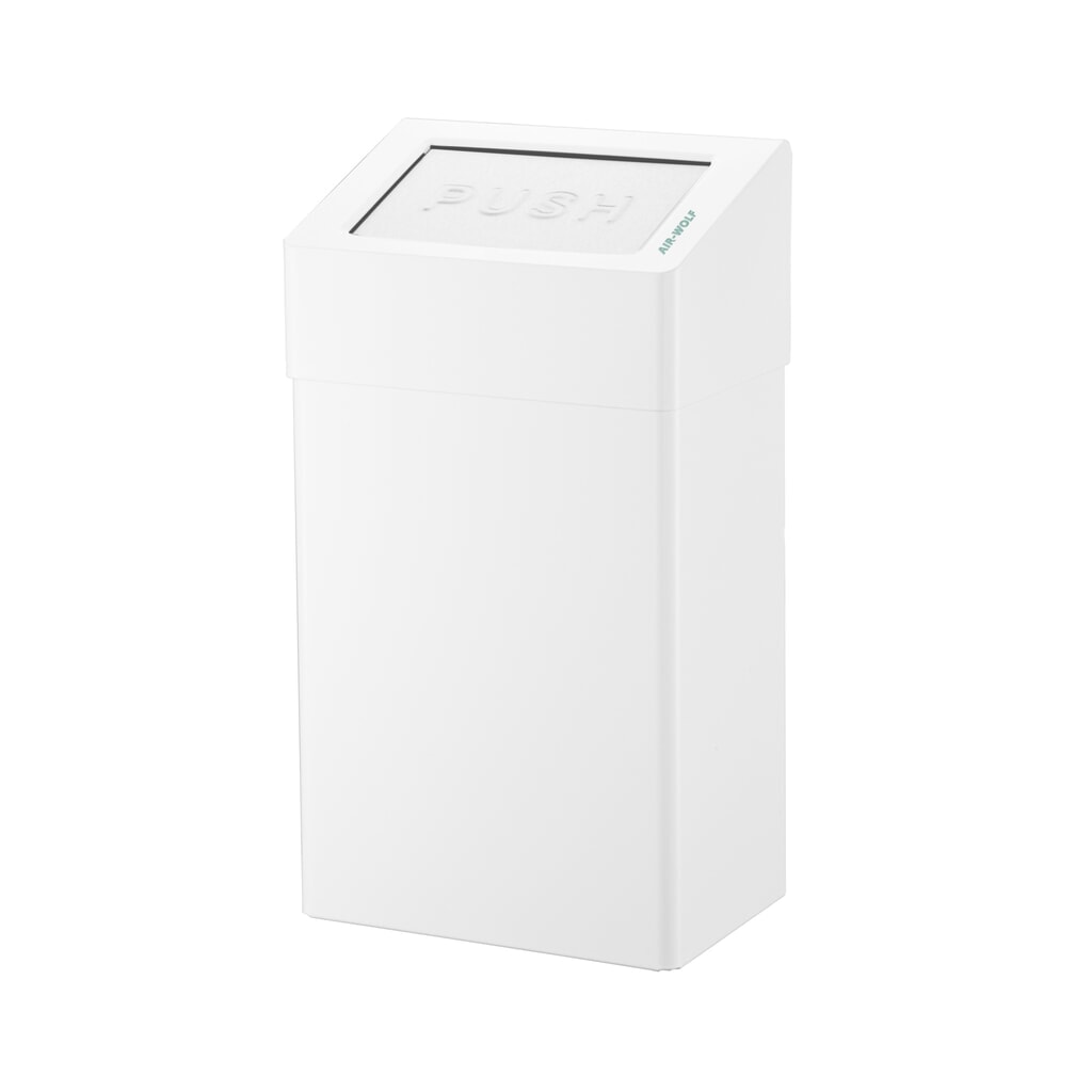 Conteneur à déchets Air-Wolf d’un volume de 18 litres blanc Illustration du produit: Conteneur à déchets Air-Wolf d’un volume de 18 litres blanc