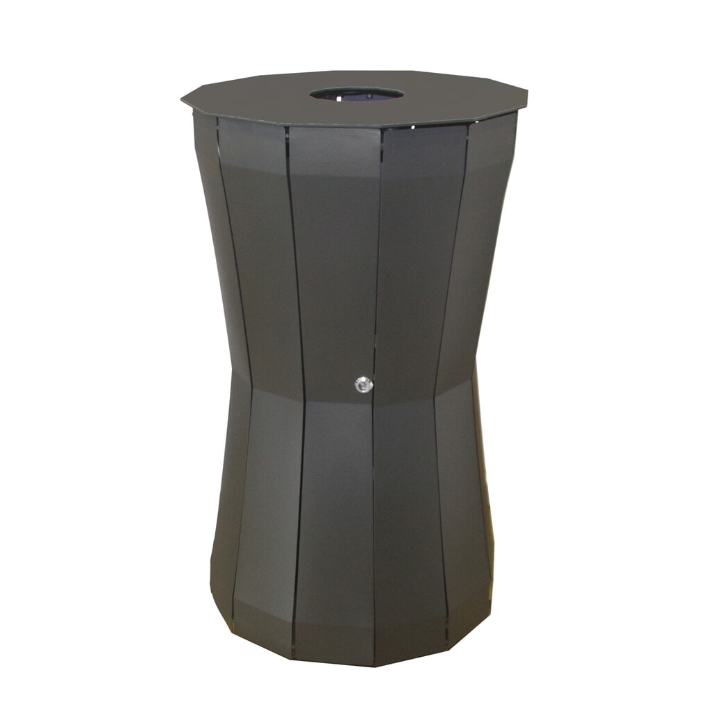 Conteneur à déchets Style de RENNER, 80 litres, anthracite/fer micacé Illustration du produit: Conteneur à déchets Style de RENNER, 80 litres, anthracite/fer micacé
