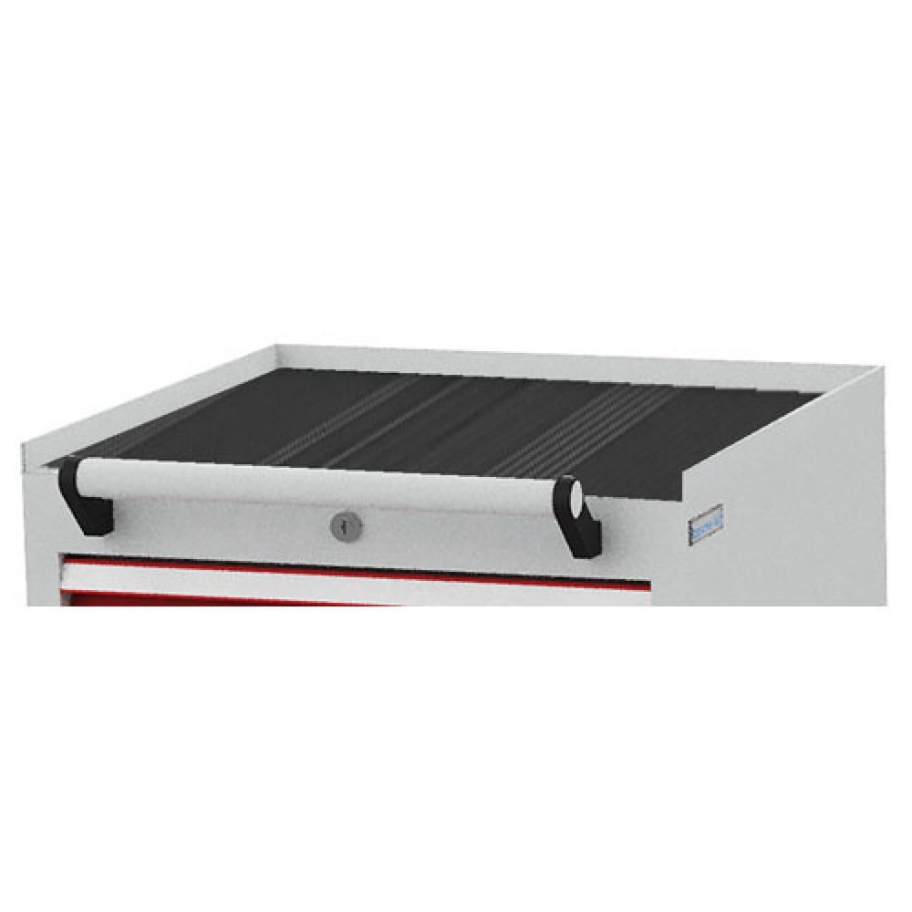 Numéro de l'image du produit 3: Conteneur à roulettes Bedrunka+Hirth avec capacité de charge de 50 kg par tiroir et extension totale, HxlxP 805 x 530 x 500 mm, bleu clair
