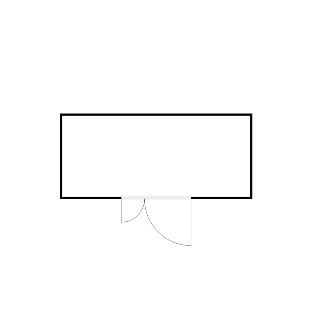 Conteneur à matériaux FLADAFI®, isolé, 10 m², avec sol isolé, haut. x larg. x prof. 2 500 x 5 080 x 2 170 mm, porte à doubles battants (division asymétrique), centrée sur la largeur N° de l'image du produit 2 : Conteneur à matériaux FLADAFI®, isolé, 10 m², avec sol isolé, haut. x larg. x prof. 2 500 x 5 080 x 2 170 mm, porte à doubles battants (division asymétrique), centrée sur la largeur