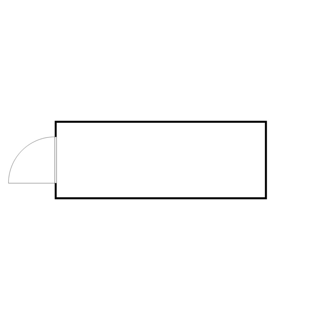 N° de l'image du produit 2 : Conteneur à matériaux FLADAFI®, isolé, 12 m², avec plancher en bois, haut. x larg. x prof. 2 405 x 6 080 x 2 170 mm, porte à un battant, centrée en face avant