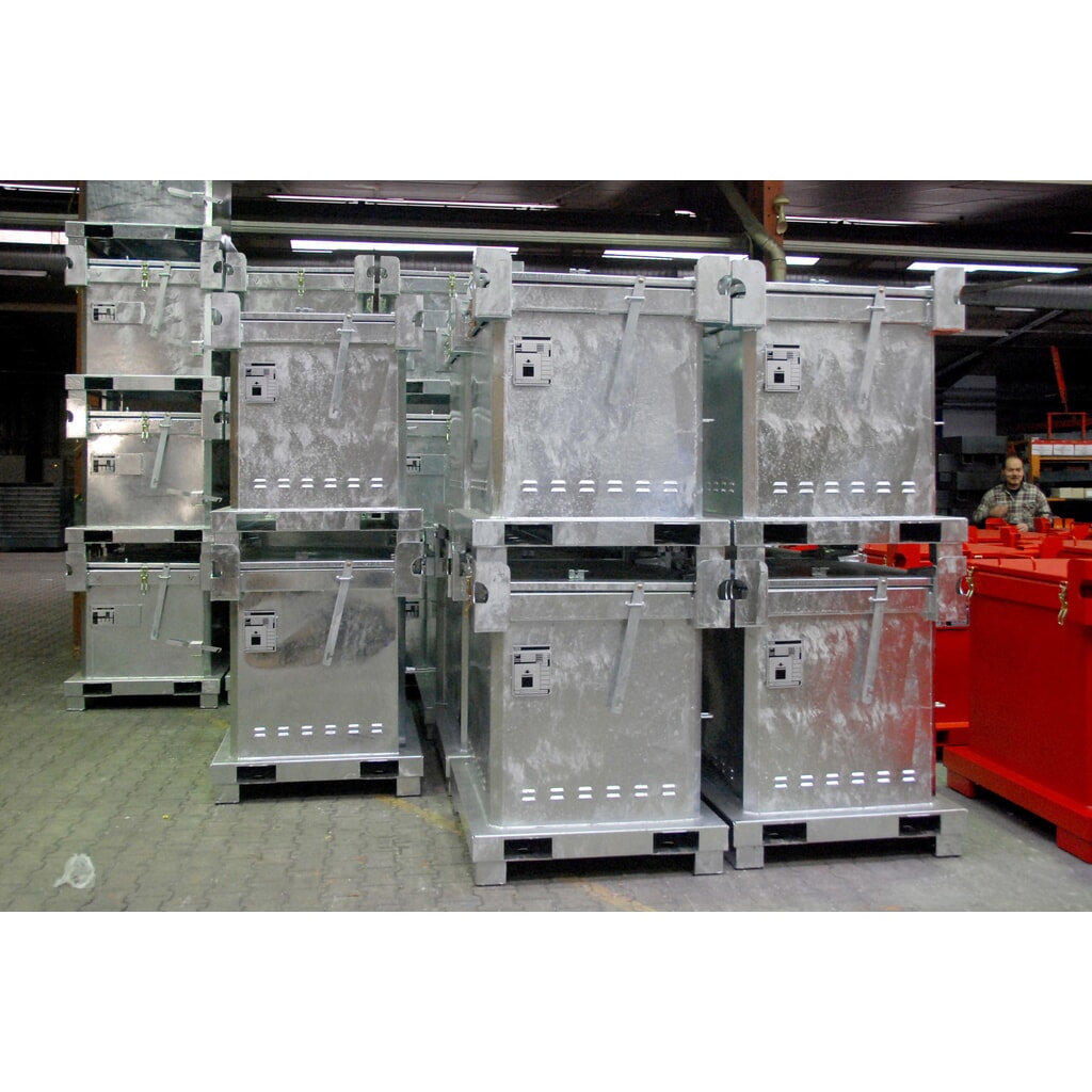 N° de l'image du produit 2 : Conteneur pour déchets spéciaux Bauer® SAS 800, pour aérosols et gaz comprimés