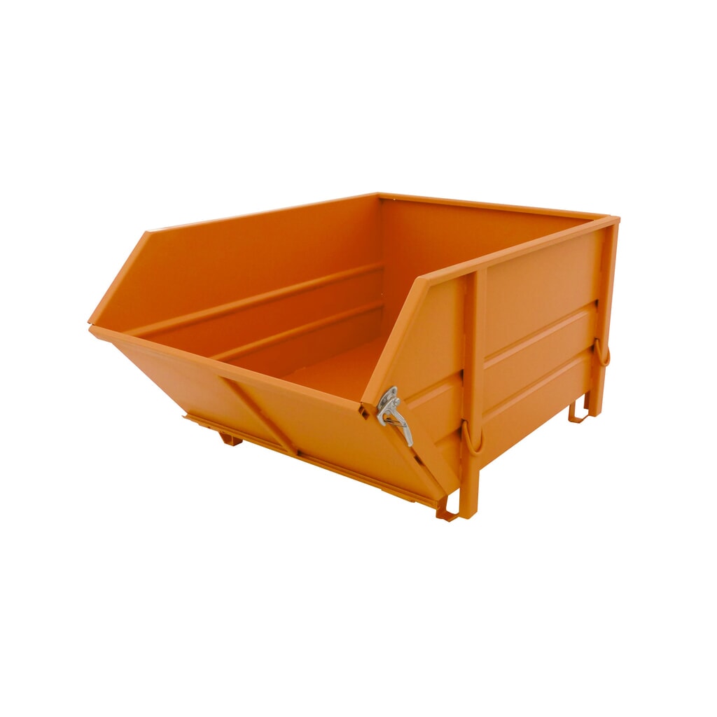 Bac pour matériaux de construction Bauer® BBK 100, peint, jaune-orange Illustration du produit: Bac pour matériaux de construction Bauer® BBK 100, peint, jaune-orange