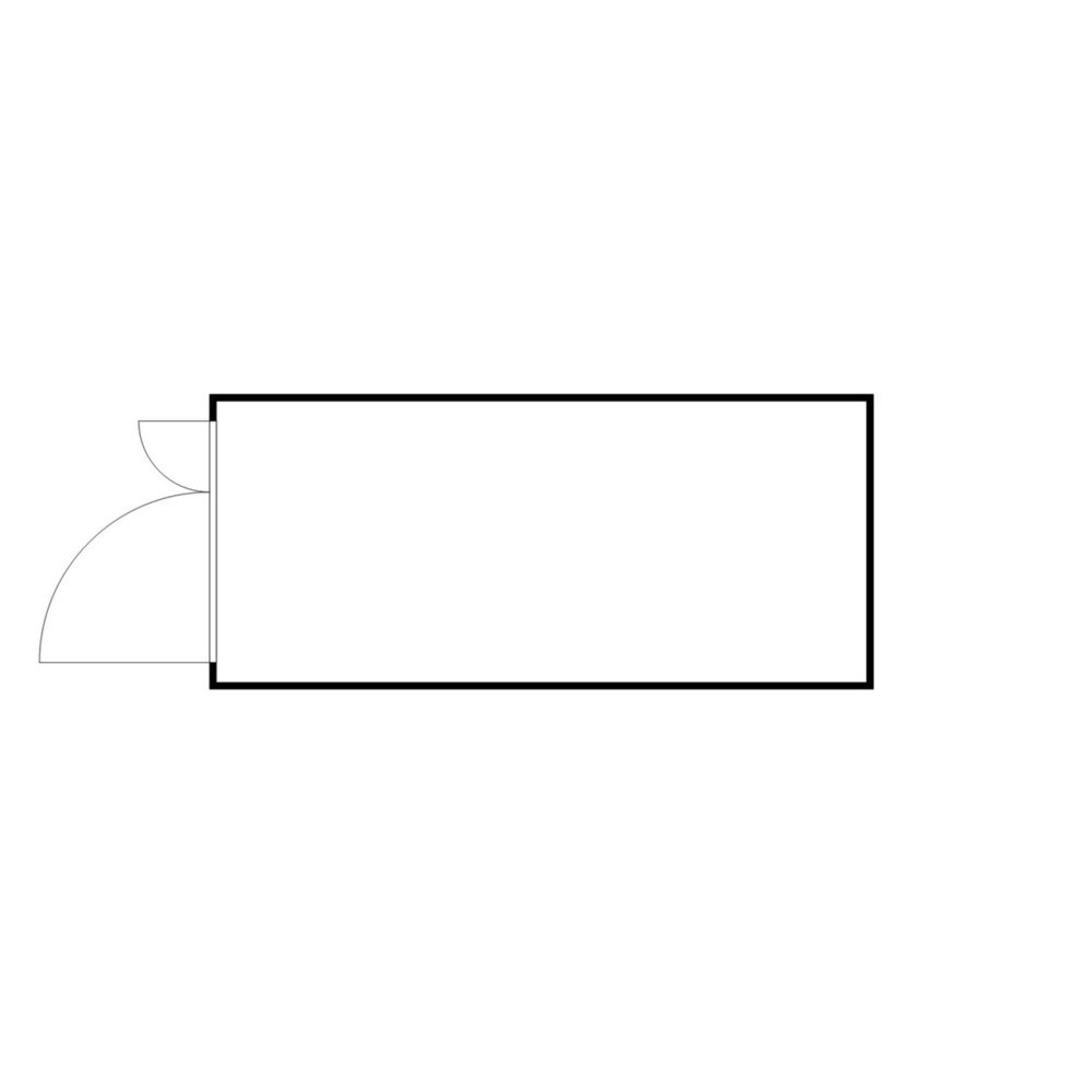 Numéro de l'image du produit 2: Conteneur pour substances dangereuses SAFE Tank 1700 CONTROL, dispositif antidéflagrant automatisé pour une efficacité énergétique et une sécurité maximales, dimensions extérieures 5 380x2 170x2 300 mm, porte à doubles battants (division
