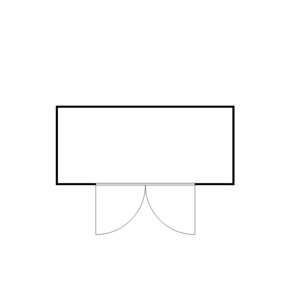 Numéro de l'image du produit 2: Conteneur pour substances dangereuses SAFE Tank 1700 WGK, isolé, monté, revêtement plastique RAL 9002, dimensions extérieures 5 080x2 170x2 520 mm, porte à doubles battants, au centre du côté large, surface de stockage 9 m²