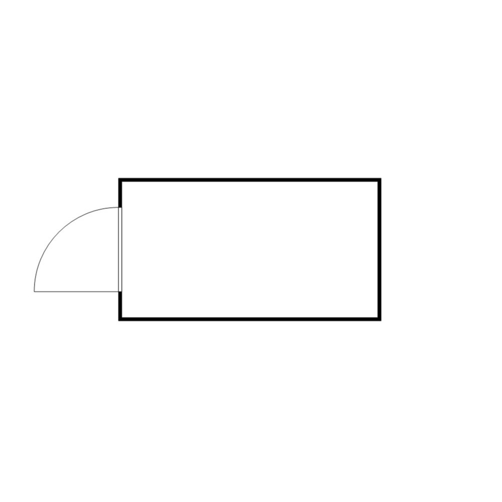 Numéro de l'image du produit 2: Conteneur pour substances dangereuses SAFE Tank 1350 isolé CONTROL, dispositif antidéflagrant automatisé pour une efficacité énergétique et une sécurité maximales, dimensions extérieures 4 350x2 170x2 510 mm, porte à doubles battants