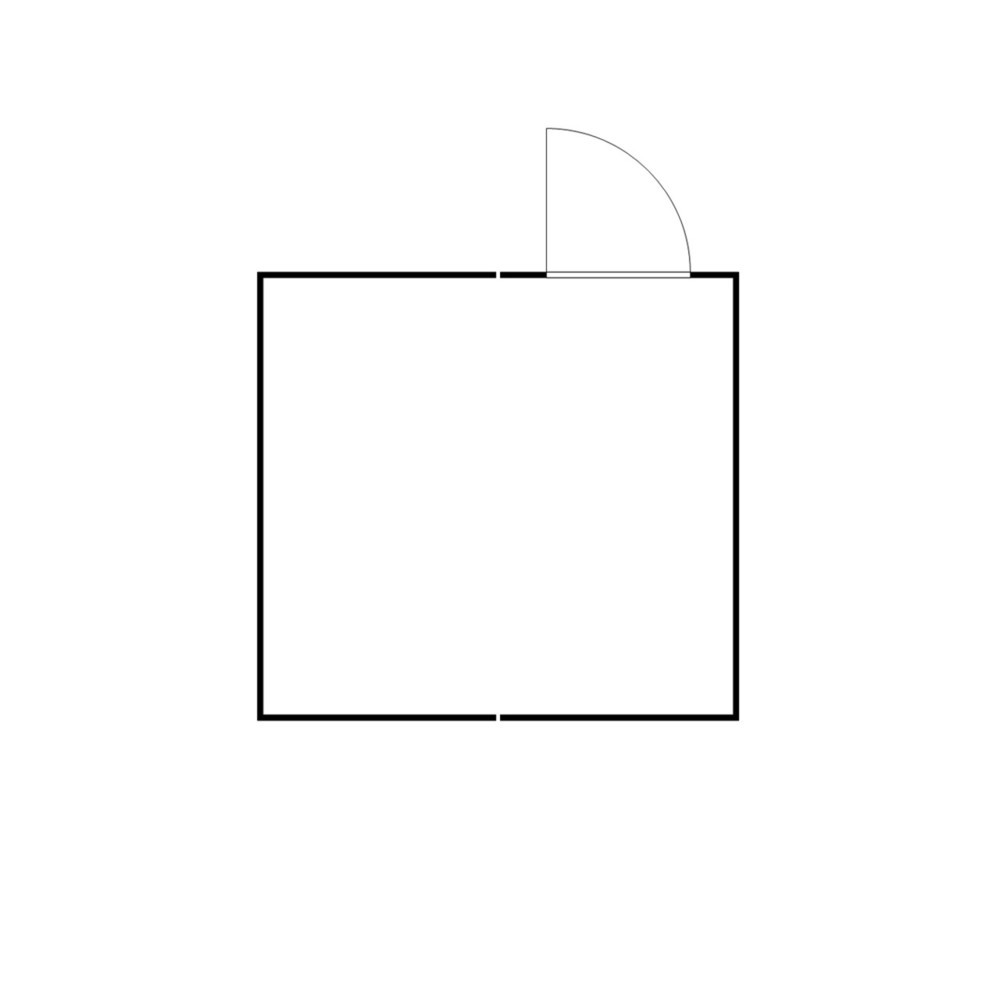 Numéro de l'image du produit 2: Conteneur pour substances dangereuses SAFE Tank 4000 ECO, efficacité énergétique grâce à la commande du ventilateur en fonction des besoins, dimensions extérieures 5 380x4 340x2 520 mm, porte à un battant, au centre du côté large, surface de