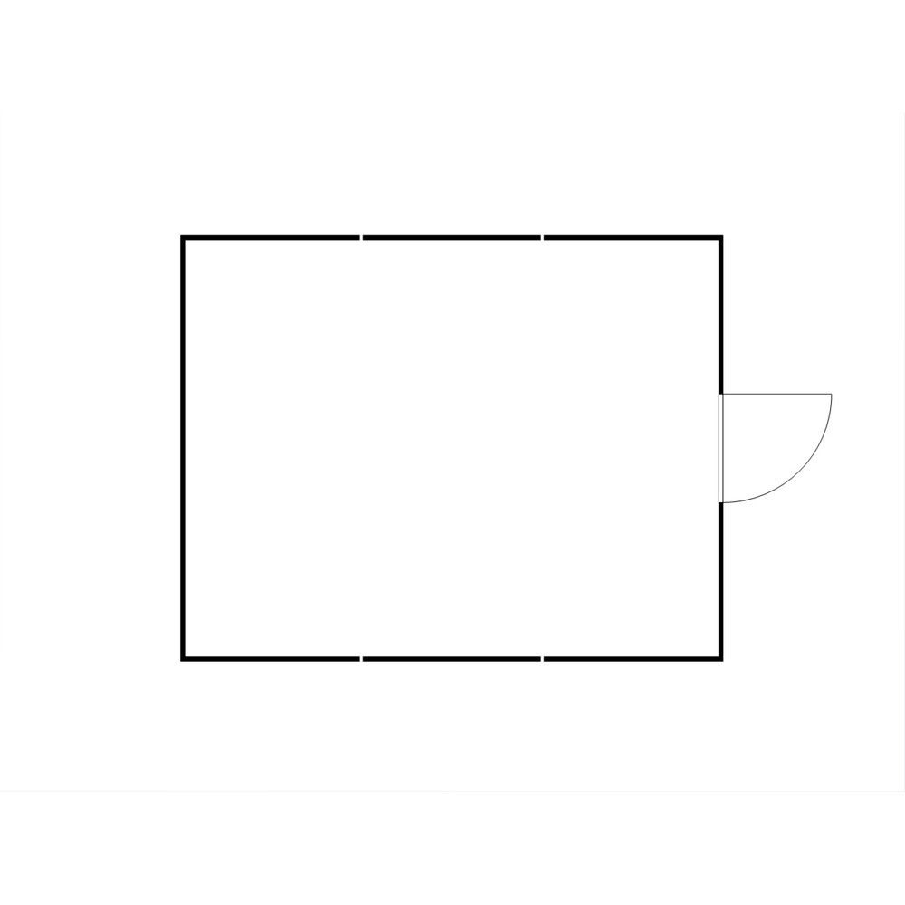 Numéro de l'image du produit 2: Conteneur pour substances dangereuses SAFE Tank 4000 ECO, efficacité énergétique grâce à la commande du ventilateur en fonction des besoins, dimensions extérieures 5 380x6 520x2 520 mm, porte à un battant, au centre du côté large, surface de