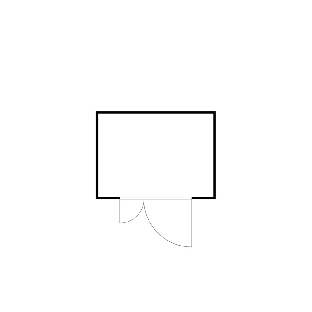 Numéro de l'image du produit 2: Conteneur pour substances dangereuses SAFE Tank 1000 WGK, isolé, monté, revêtement plastique RAL 9002, dimensions extérieures 3 050x2 170x2 560 mm, porte à doubles battants (division asymétrique), au centre du côté large, surface de stockage