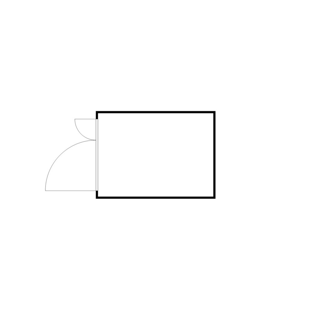Numéro de l'image du produit 2: Conteneur pour substances dangereuses SAFE Tank 1000 WGK, isolé, monté, revêtement plastique RAL 9002, dimensions extérieures 3 050x2 170x2 560 mm, porte à doubles battants (division asymétrique), au centre du côté avant, surface de stockage