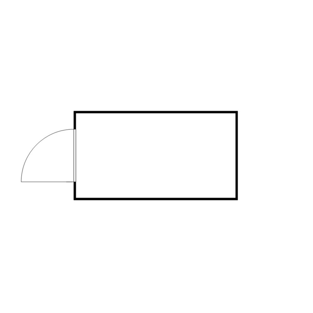 Numéro de l'image du produit 2: Conteneur pour substances dangereuses SAFE Tank 1350 CONTROL, dispositif antidéflagrant automatisé pour une efficacité énergétique et une sécurité maximales, dimensions extérieures 4 350x2 170x2 300 mm, porte à un battant, au centre du côté