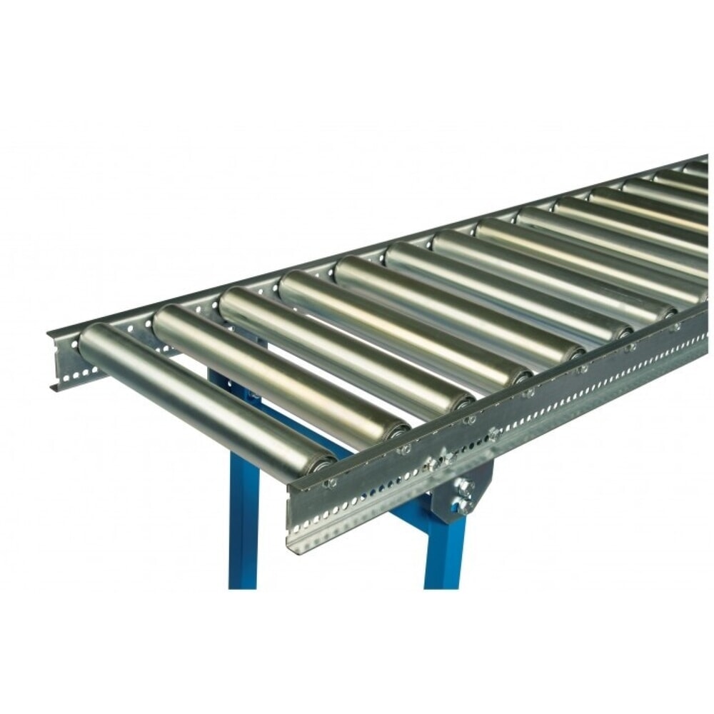 Illustration du produit: Convoyeur léger à rouleaux, rouleaux en acier, Ø 50 mm, L x l : 2 000 x 600 mm, entraxe : 75 mm
