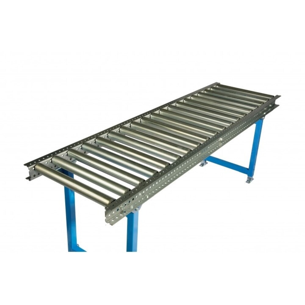 Numéro de l'image du produit 2: Convoyeur à rouleaux pour charges lourdes, rouleaux en acier, Ø 50 mm, L x l : 1 000 x 500 mm, entraxe : 200 mm