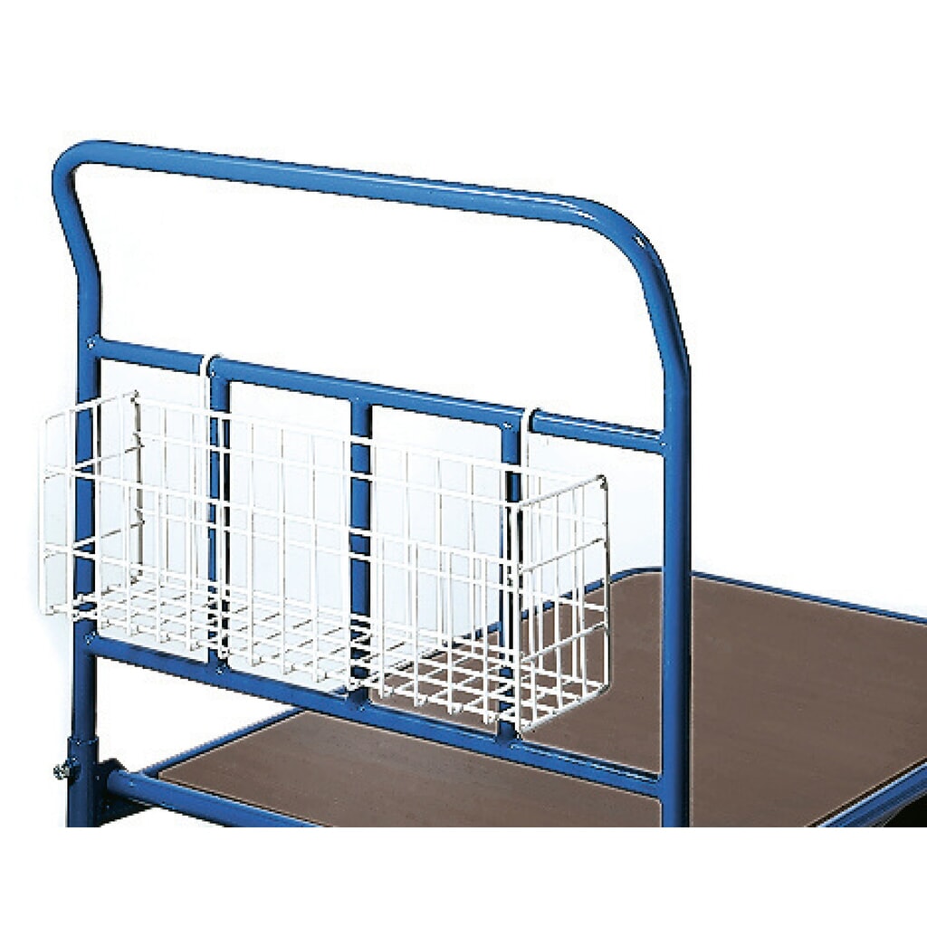 Corbeille à petites pièces en fil métallique pour chariot Cash-'n'-Carry fetra®, HxlxP 200 x 600 x 140 mm Illustration du produit: Corbeille à petites pièces en fil métallique pour chariot Cash-'n'-Carry fetra®, HxlxP 200 x 600 x 140 mm