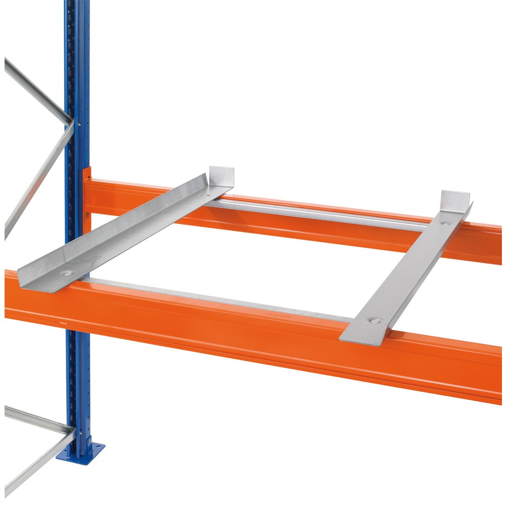 Numéro de l'image du produit 2: Cornière pour rayonnage à palettes SCHULTE type S, profondeur du longeron 50 profondeur du cadre 1 100 mm