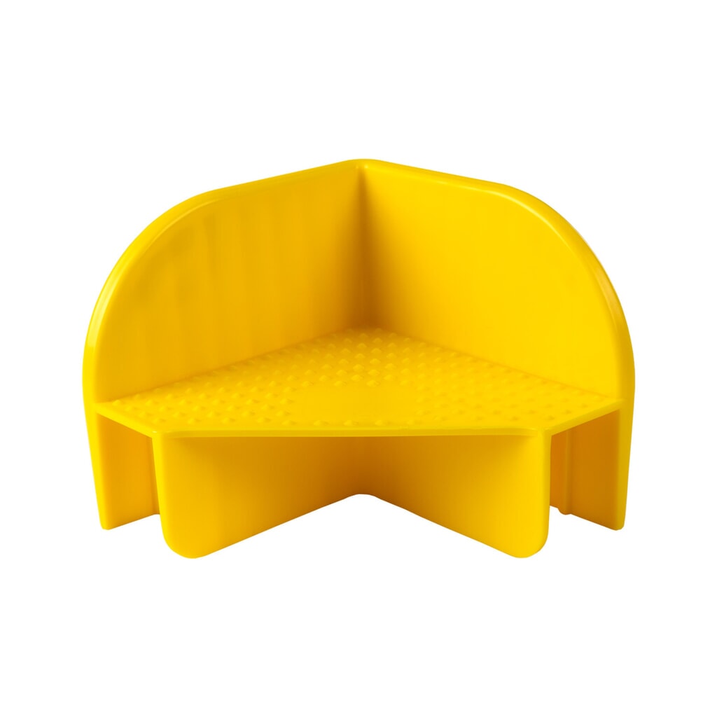 Cornières empilables pour rehausse en bois, L x l x h 90 x 25 x 45 mm N° de l'image du produit 1 : Cornières empilables pour rehausse en bois, L x l x h 90 x 25 x 45 mm