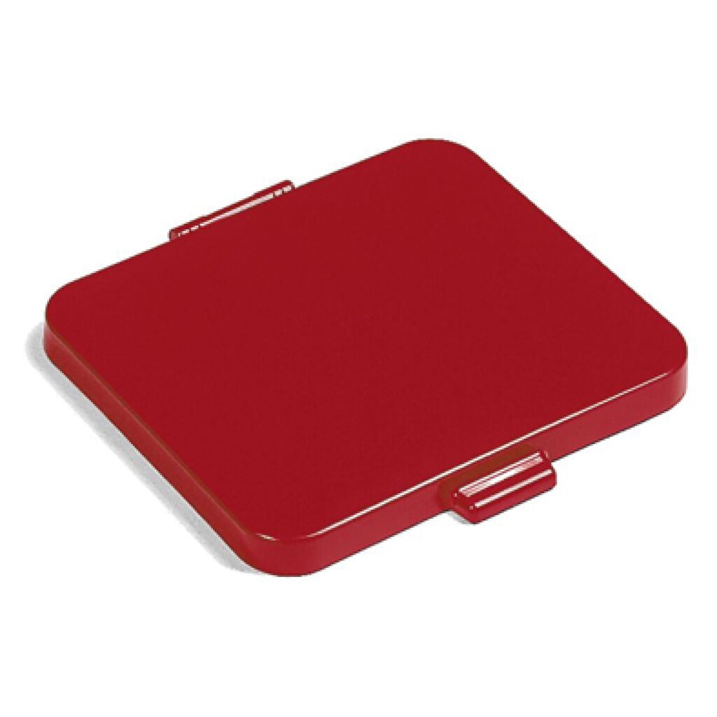 Couvercle de collecteur de déchets 120 litres, rouge Illustration du produit: Couvercle de collecteur de déchets 120 litres, rouge