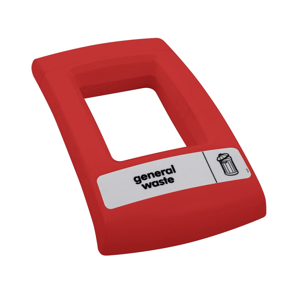 Illustration du produit: Couvercle ENVIROBIN, ouvert, rouge