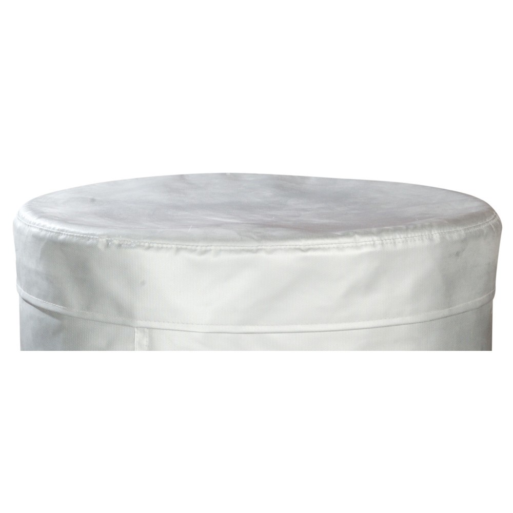 Numéro de l'image du produit 2: Couvercle isolant pour fûts Kuhlmann, 200-220 l, argenté
