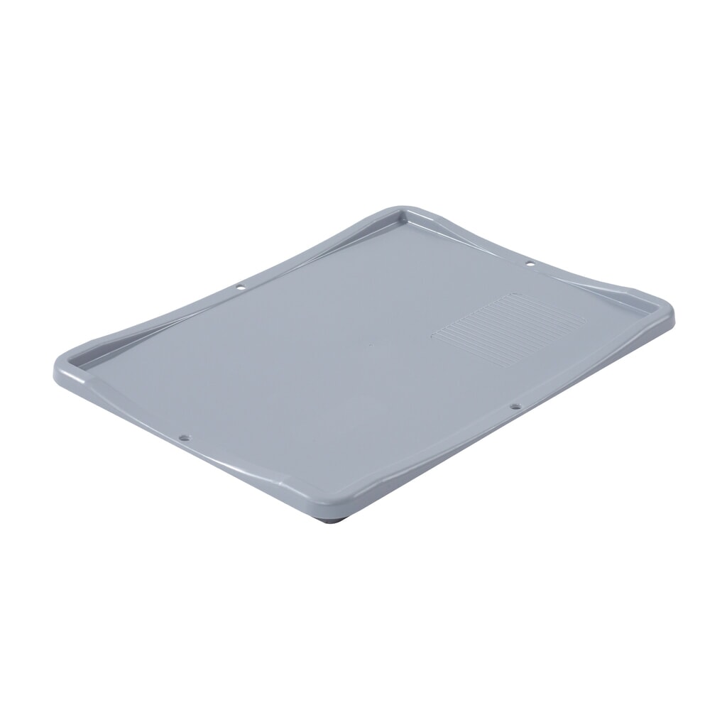 Couvercle pour bacs Euro empilables BASIC, l x P 400 x 300 mm Illustration du produit: Couvercle pour bacs Euro empilables BASIC, l x P 400 x 300 mm