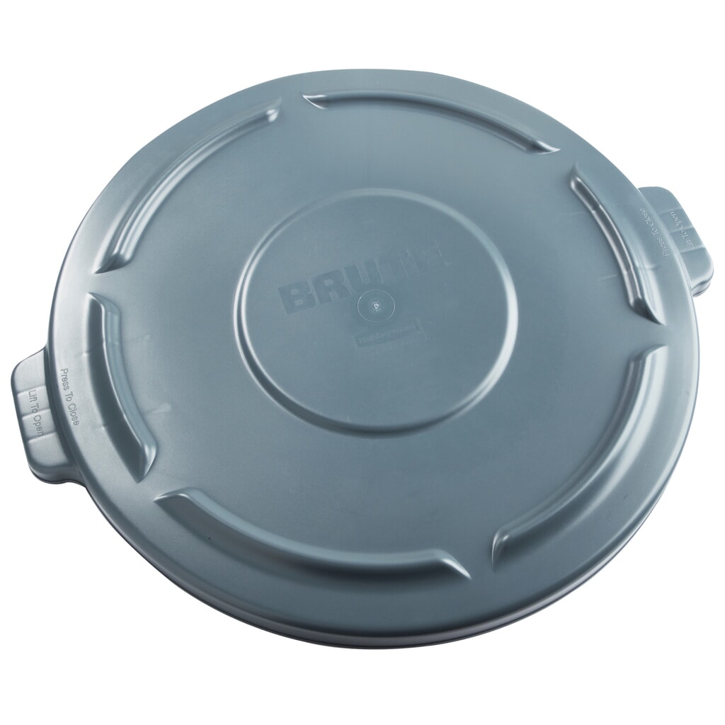 Illustration du produit: Couvercle pour conteneur BRUTE®, qualité alimentaire, 166,5 l, gris