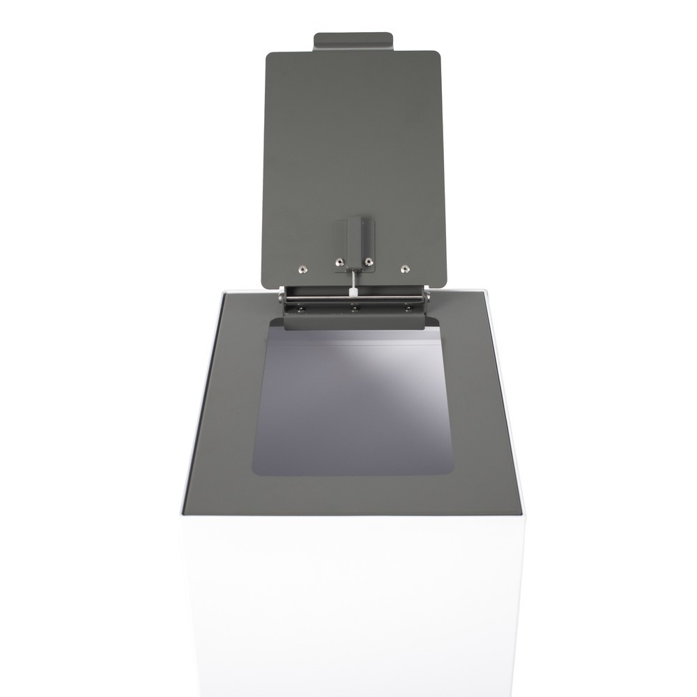 Numéro de l'image du produit 3: Couvercle rabattable pour dispositif modulaire de tri des déchets, gris foncé